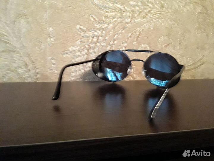 Солнцезащитные очки в стиле стимпанк со шторками