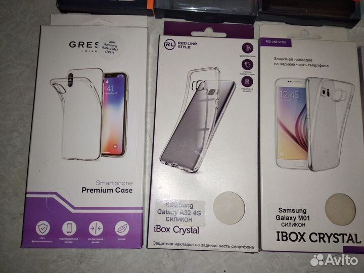 Чехлы, стёкла для смартфонов Samsung Huawei iPhone