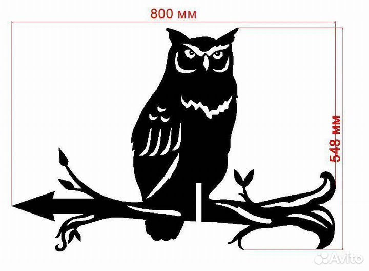 3Д модель Флюгера