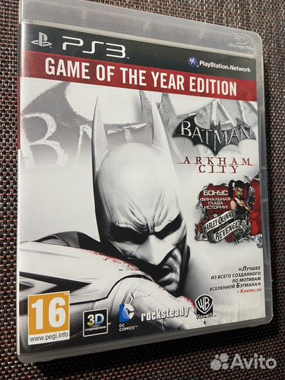 PS3 Batman: Arkham City goty