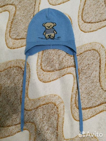 Шапка для мальчика, осень весна, размер 40-42