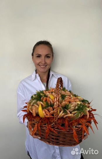 Мужской букет из раков