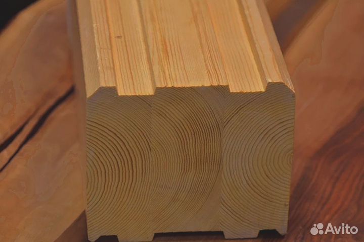 Брус лиственницы для качественного строительства