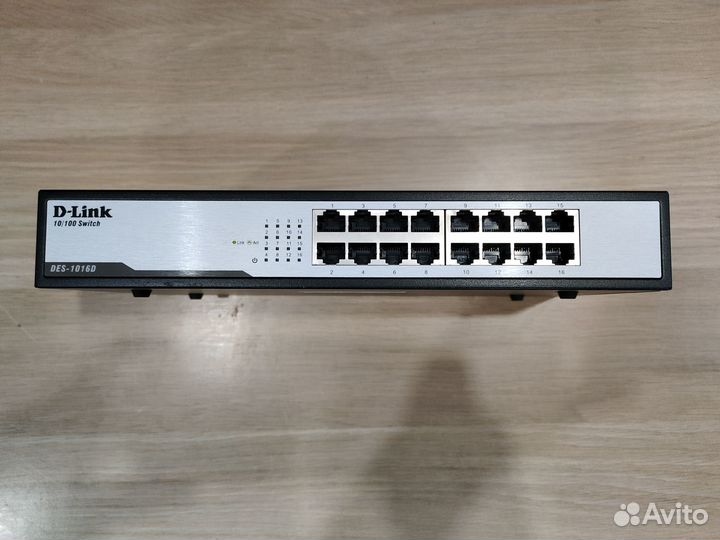 Коммутатор D-Link DES-1016D/H1