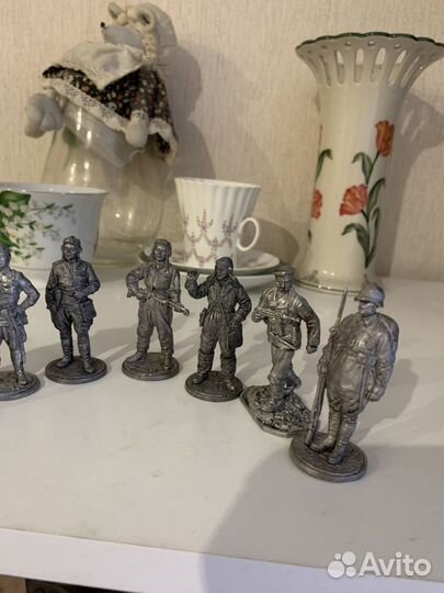 Оловяные солдатики. Красноармейцы. Оптом
