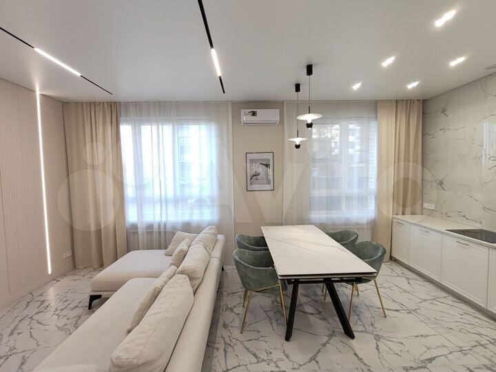 3-к. квартира, 75 м², 1/9 эт.