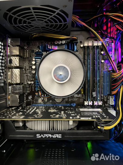 Игровой Компьютер Intel i5-2310/RX560 4Gb/8Gb/SSD