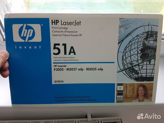 Картридж hp 51a p3005 m3027 m3035
