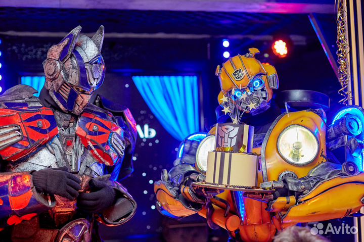 Уникальные премиум трансформеры Бамблби и Оптимус