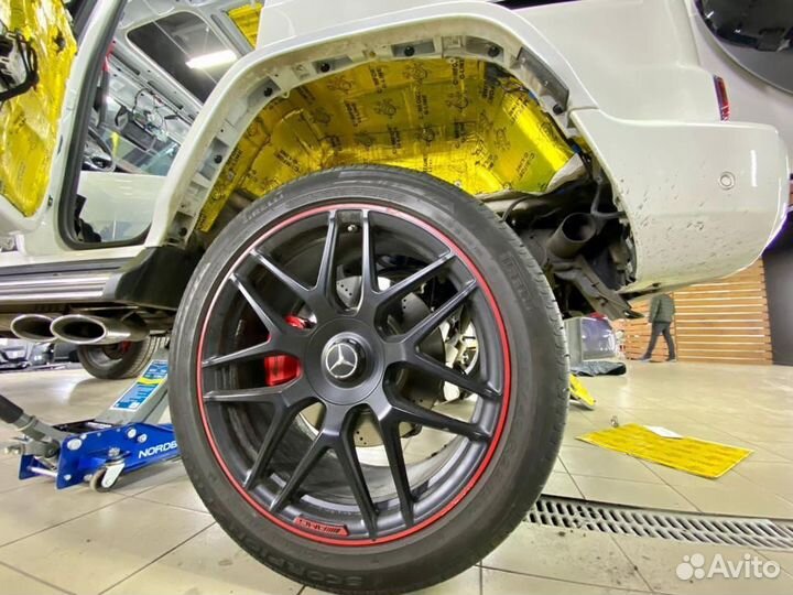 Подсветка воздухводы / салон на Mercedes G63