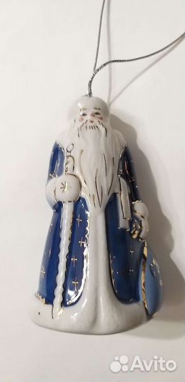 Набор колокол. Дед Мороз и Снегурочка, Кисл. фарф