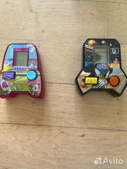 Игрушки из макдональдса sega