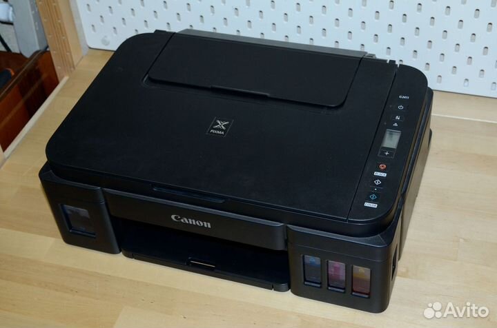 Мфу Canon G2411 с встроенным снпч рабочий