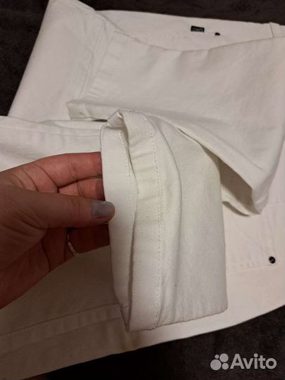 Джинсы белые 15-16