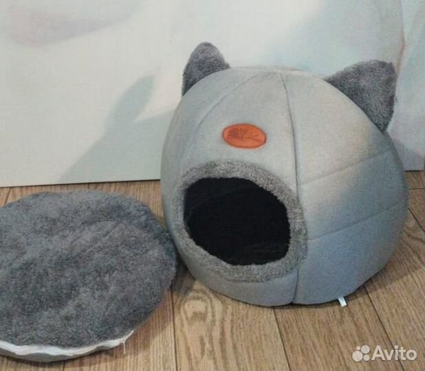 Домик для кошки,кота,котят мягкий. Размер средний