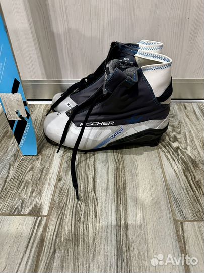 Беговые лыжи Fisher Nordic Crown 190 + ботинки