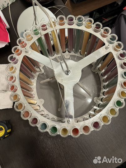 Люстра с колбами