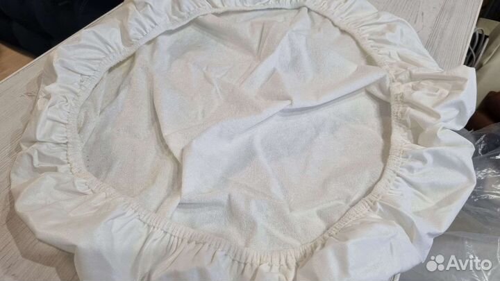 Круглый матрац 7575+непромок.наматрасник В подарок