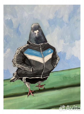 Голубь гопник на заказ