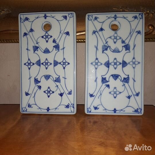Антикварные фарфоровые доски для сыра роспись цена