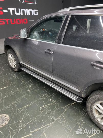 Пороги на Volkswagen Touareg 02-10 гг
