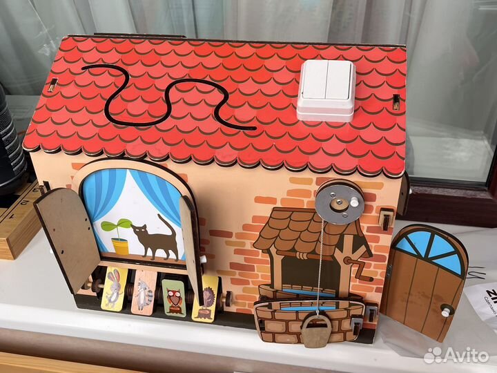 Бизиборд домик большой