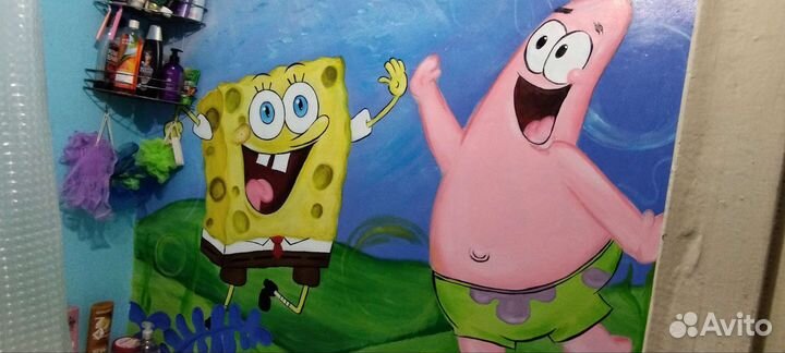 Ручная роспись стен, сумок