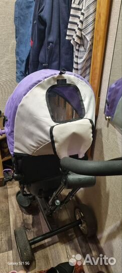 Велосипед коляска с ручкой