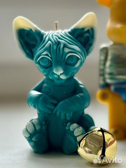 Свеча фигурная Котёнок Сфинкс LAmer.candle