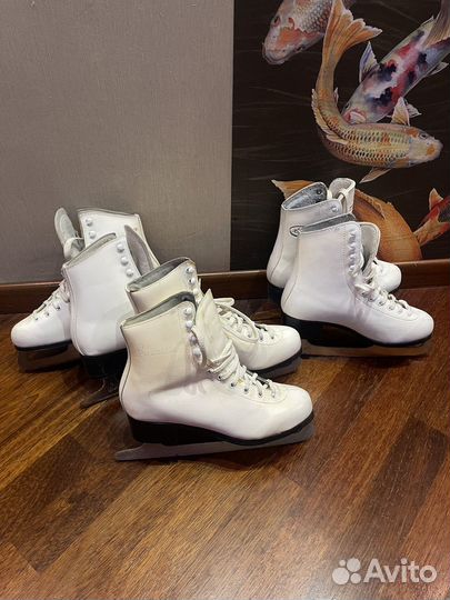 Коньки фигурные женские pirouette, elegance, davos