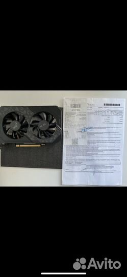 Видеокарта asus TUF gaming geforce GTX 1650 OC 4GB