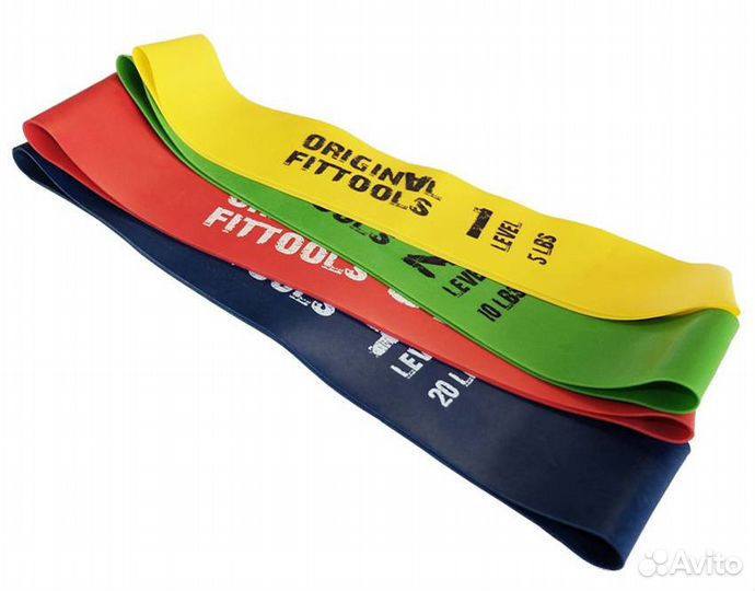 Комплект фитнес петель 4 шт