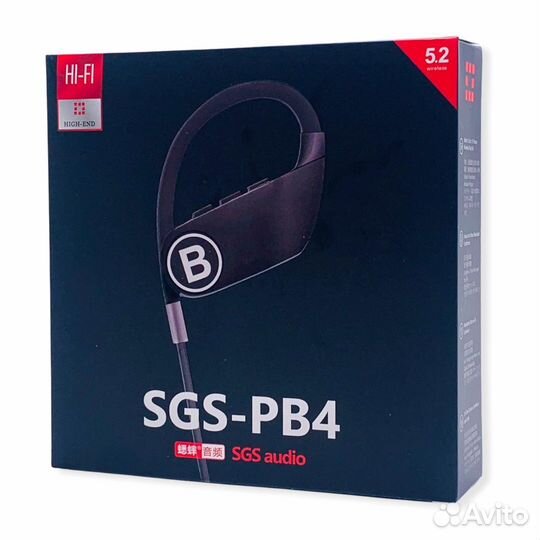 Bluetooth гарнитура SGS-PB-4 Black