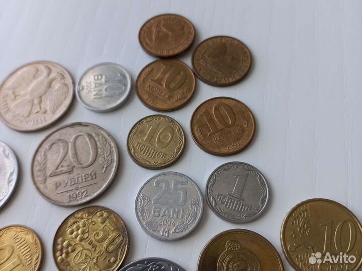 Лот разных монет