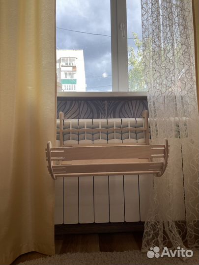 Подвесной гамак для кошек (на батарею)