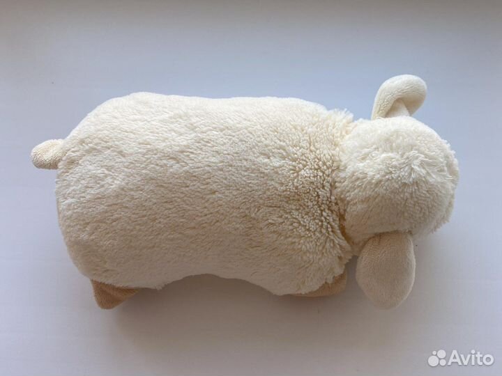 Мягкая игрушка подушка овечка