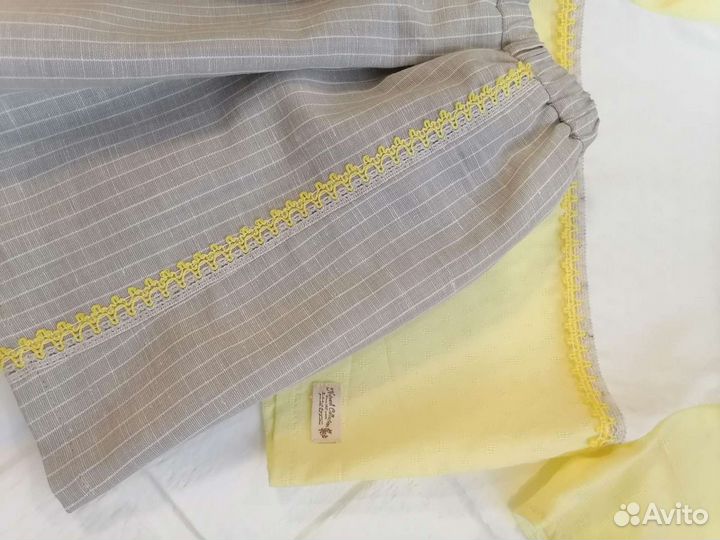 Костюм новый хлопковый для девочки 98