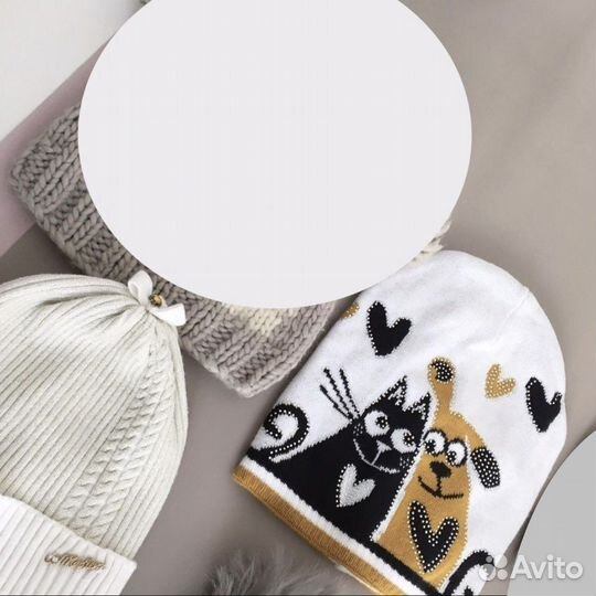 Шапки 48-52 демисезонные для девочки