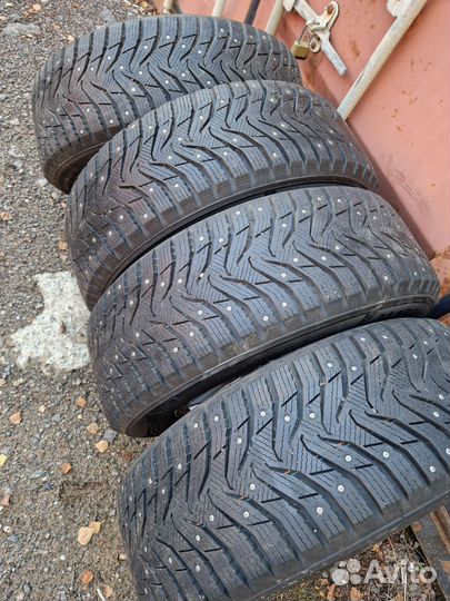 Колеса зима Audi 255 60 18 в сборе шипы