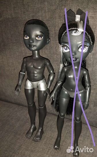 Новая шарнирная кукла-мальчик Rainbow/Shadow high