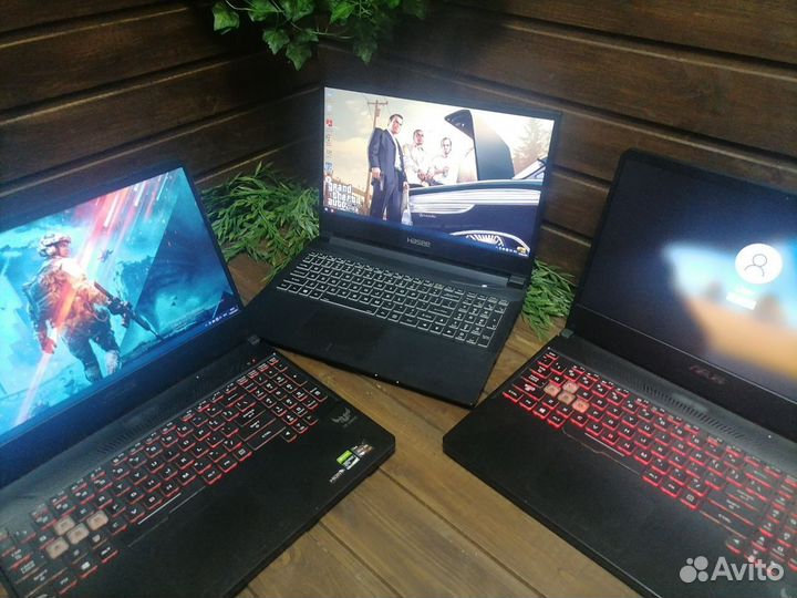 Игровой ноутбук Asus/RTX/GTX1660TI/GTX1650/I5/I7/2