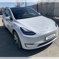 Tesla Model Y AT, 2020, 58 000 км, с пробегом, цена 4 590 000 руб.