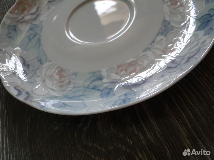 Блюдце Thun Rose Голубая Роза