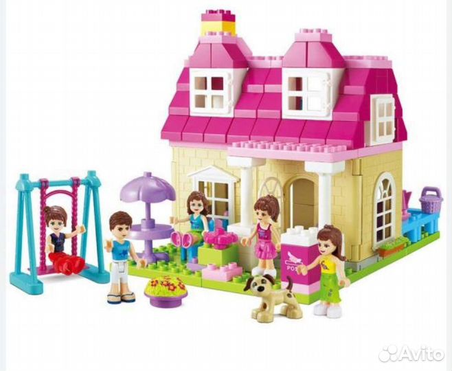 Lego, замок Анны и Эльзы