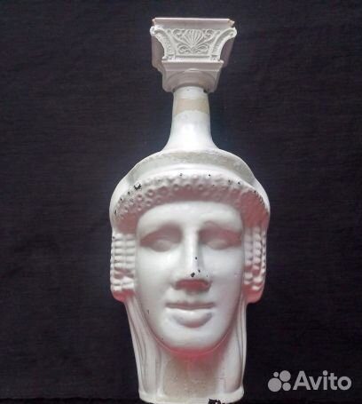 Бутылка стеклянная Янус - двуликий бог