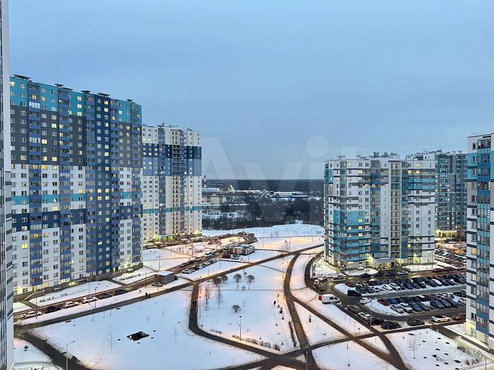 2-к. квартира, 58 м², 12/21 эт.