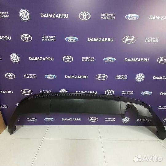 Губа зад. бампера Ford Focus 3 (2011) Хэтчбэк