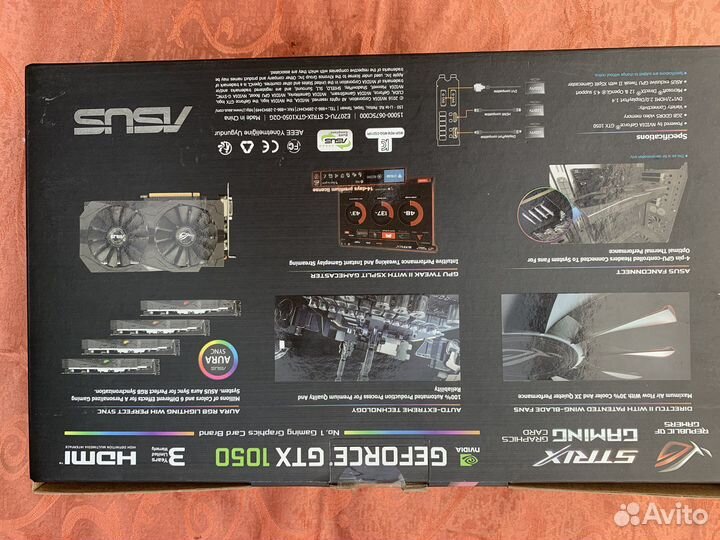 Видеокарта gtx 1050 2gb