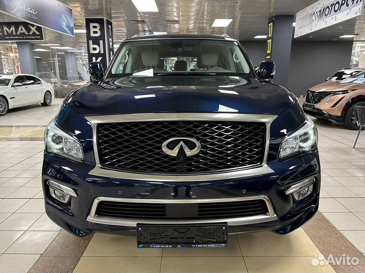 Infiniti QX80 5.6 AT, 2017, 134 000 км