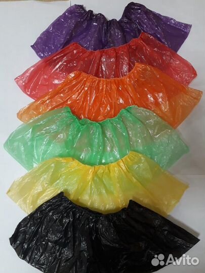 Бахилы цветные